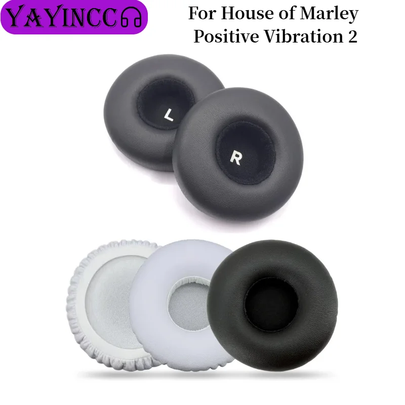 

Replacement Ear Pads For House of Marley Positive Vibration 2 Headphones Ear Cushions, Headset Earpads, Ear Cups Earmuffs