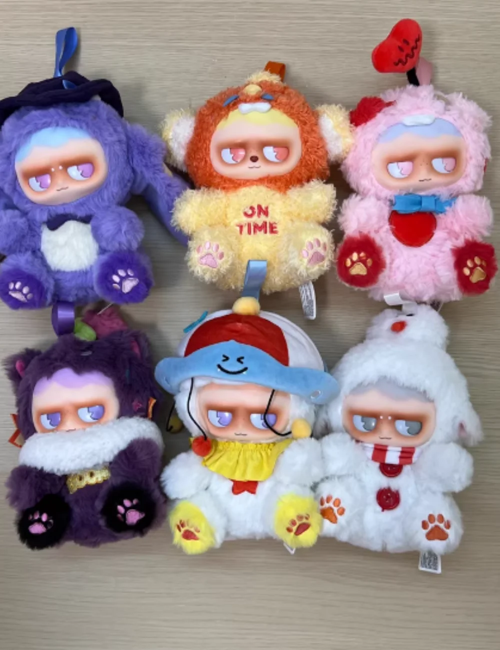 Подлинная серия Monstere The Paradise Mystery Box, милая виниловая плюшевая сумка, кулон, кукла Monboo, слепая коробка, модные игрушки, подарок