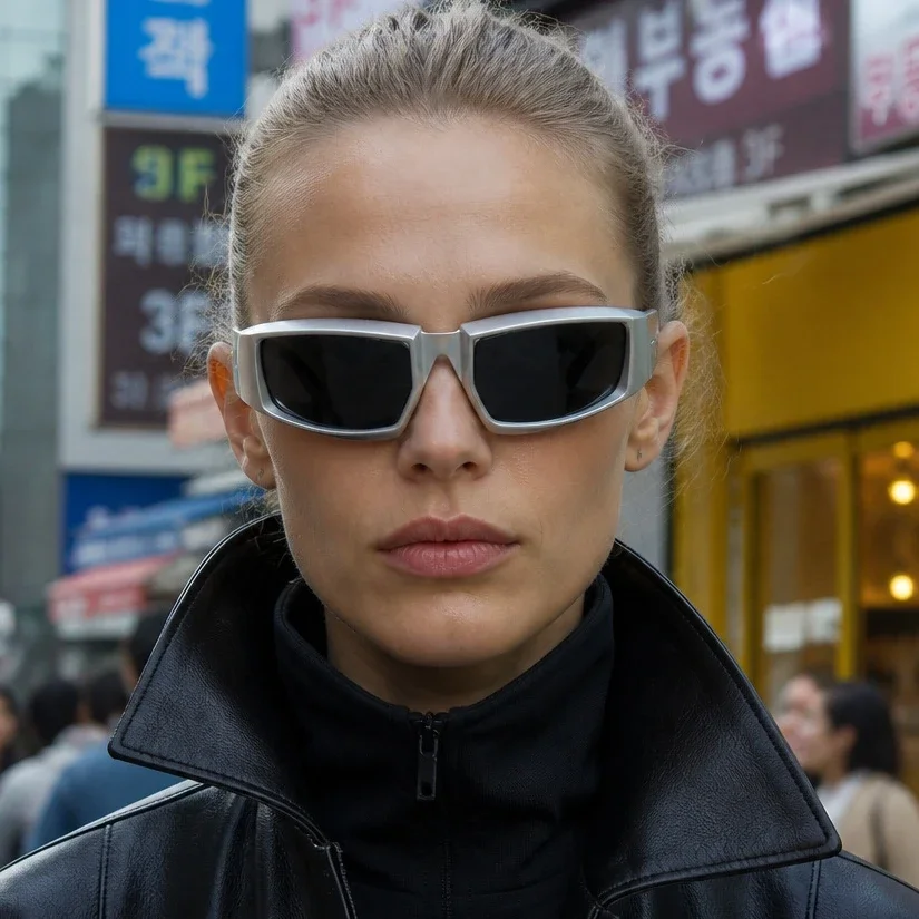 New Men's Outdoor Driving Sunshade Sunglasses Sexy Women's Hot Girl Eyeglasses Summer Sports Cycling Shades UV400 Eyewear