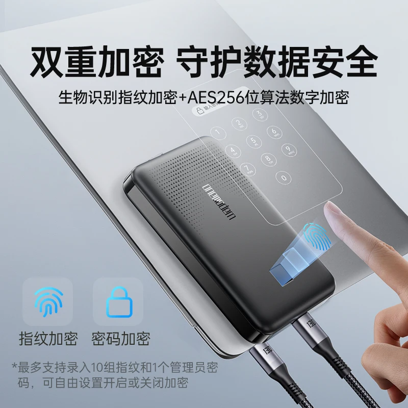 ميكانيكية مع ذاكرة خارجية للكمبيوتر احتياطية بكلمة مرور