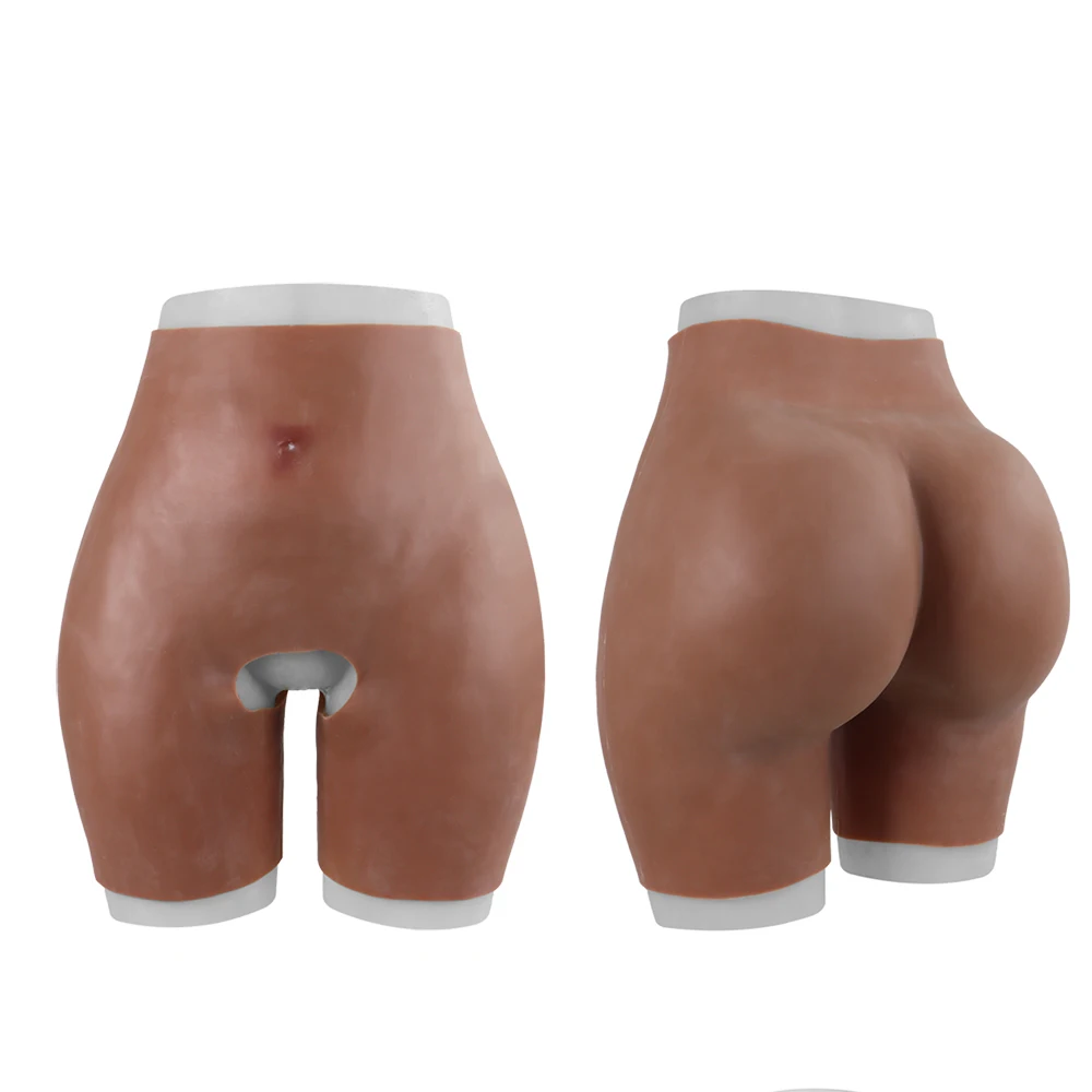 Silicone Hip Enhancer Panties Open Crotch Padded Shapewear Artificial Hip Pads for Butt Lifter Buttocks Shaping for Crossdresse