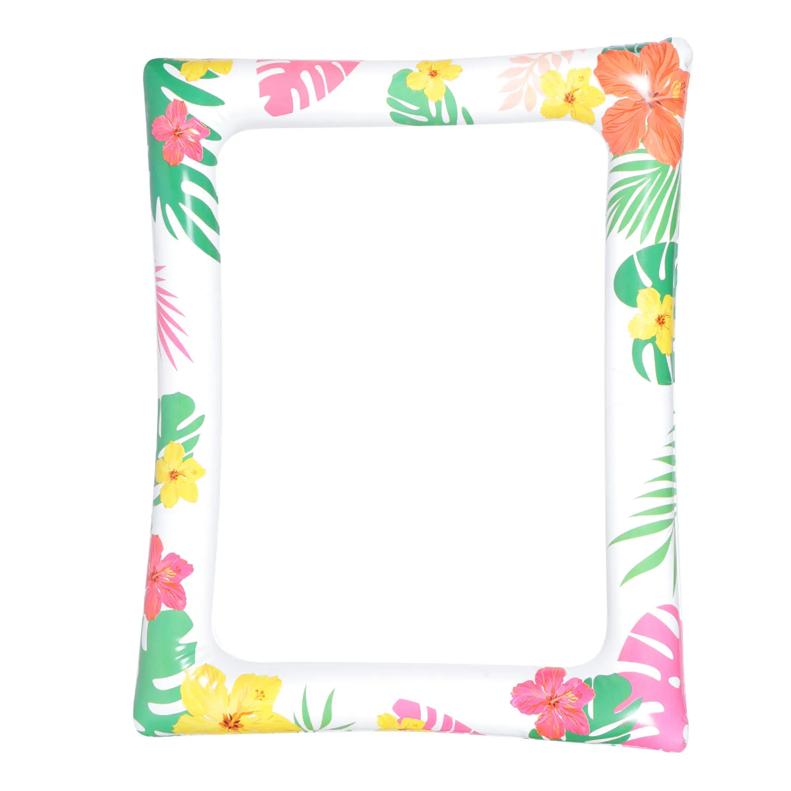 

Festival Hawaii Party Inflatable Photo Prop Large PVC Selfie Frame Decorative Photo Taking Prop Beach Party Frame