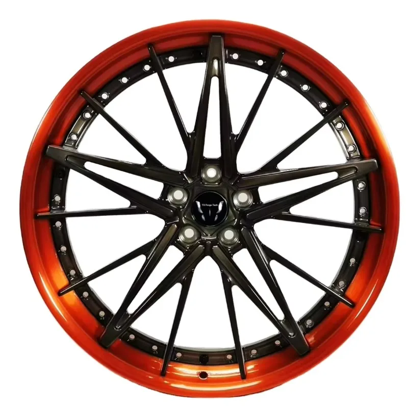 Customize Forged Monoblock Wheels 15-24 Inch Alloy Rims with 100mm PCD and 20mm ET Custom Color Options