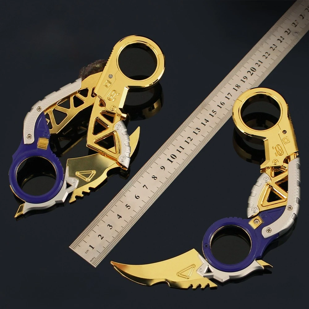 โมเดลโลหะของเล่นเกม APEX ขนาด 18 ซม. ของตกแต่งโต๊ะทำงานแบบพับได้ ของขวัญวันเกิดและเทศกาล