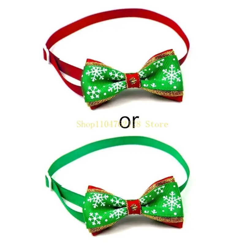 عطلة عيد الميلاد للقطط، طوق الكلب، ربطة العنق، حزام الرقبة القابل للتعديل، أفضل بيع