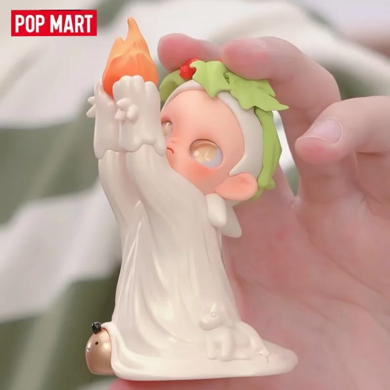 Popmart حقيقية Zsiga الشتاء من الهدايا أنيمي قلادة دمية صندوق أعمى العصرية الشكل لعبة حقيبة أنيقة ديكور تحصيل هدايا عيد الميلاد اللعب #1