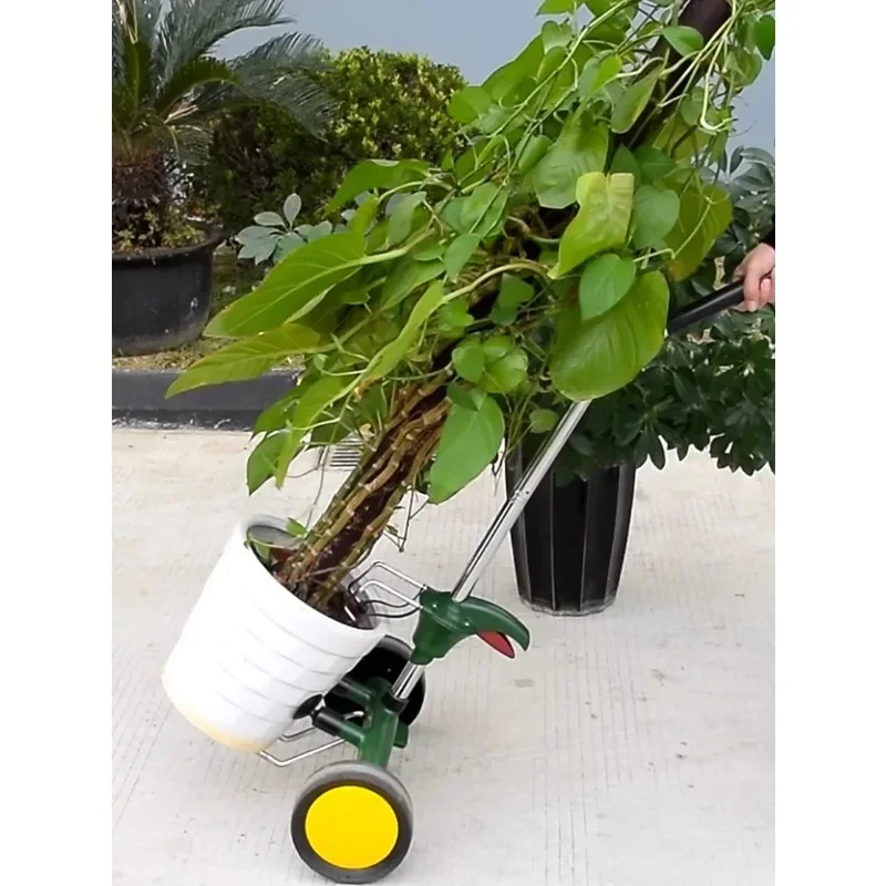 Labor-Saving Carrying Large Flower Pot Cart Flower Green Plant Flower Pot Carrying