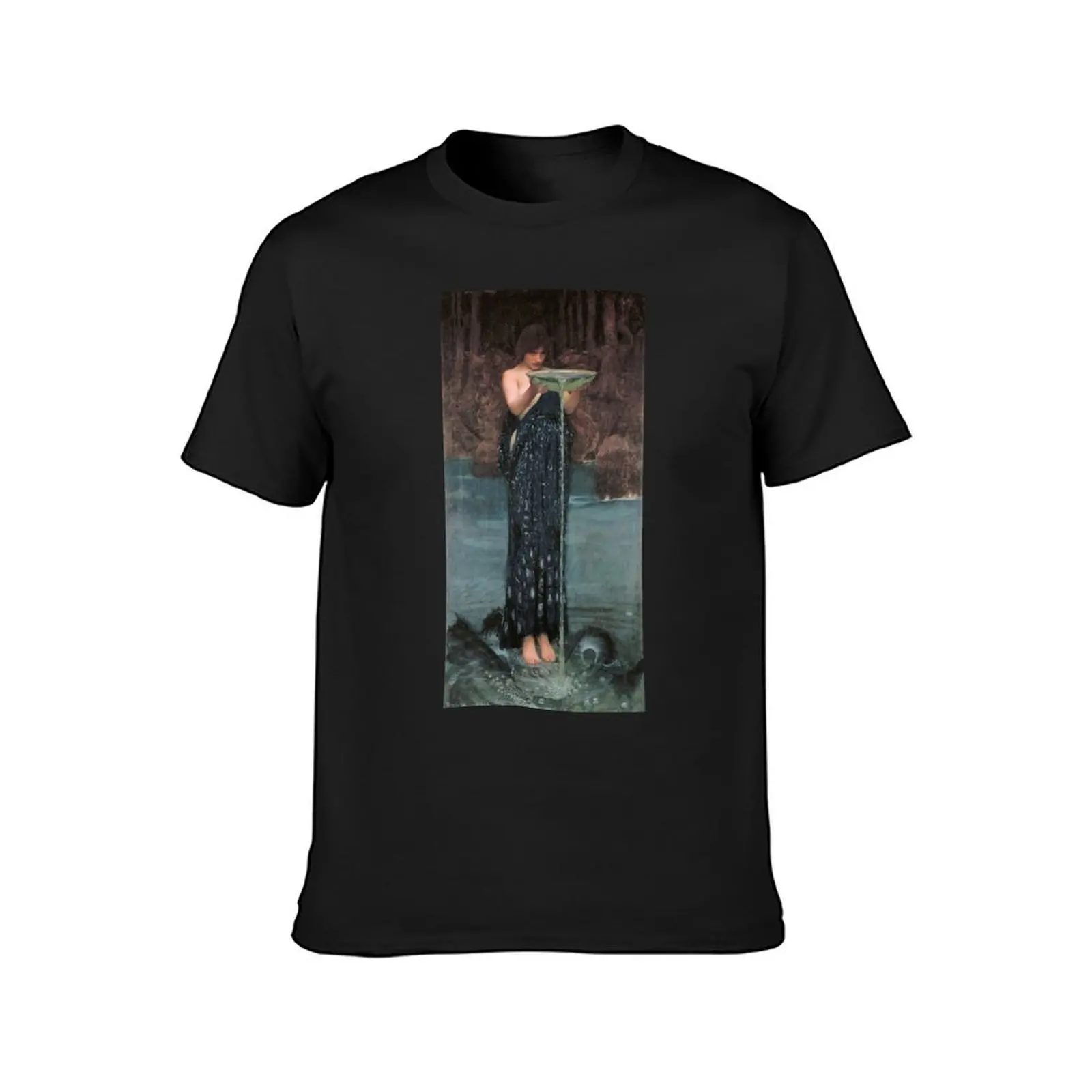 Circe Invidiosa by John William Waterhouse T-Shirt Blouse plus sizes oversized quick drying workout shirts for men