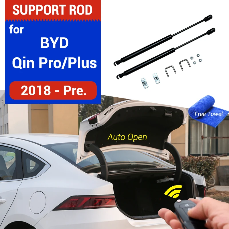 

Car Hood Strut Bars Hydraulic Rod for BYD Qin Pro Plus 2018 2019 2020 2021 2022 2023 Spring Shock Bracket Absorber Lift Kit