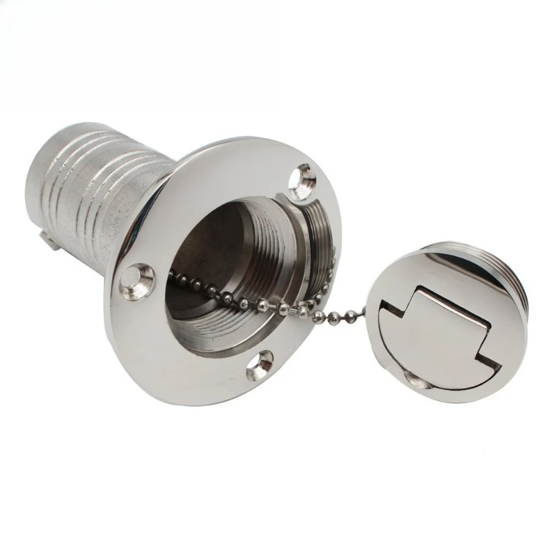 Stainless steel 316 small flap refueling port, yacht fuel tank port, marine water injection hatch cover, oil hatch cover