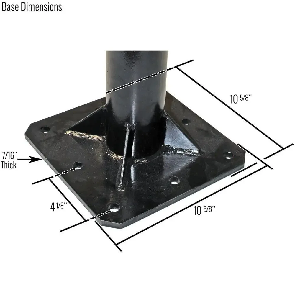 Construcción de acero portátil 360 de la base giratoria de la grúa de la Jib de la cama del camioneta de 1000lb °   Rotación 70,88" Extensión de pluma 15,5" Ram Travel