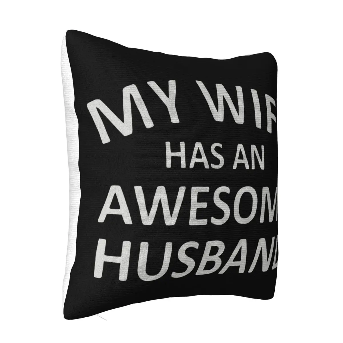 My Wife Has Baseball An Awesome Husband Mens Hats Gifts Gift For Hi Middle Aged Pillow Case