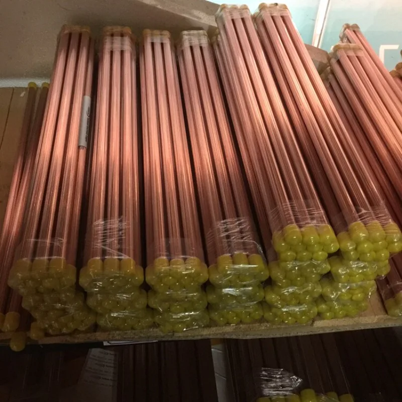 Copper Perforated Electrode Copper Tube Fine Hole Discharge Single Hole Copper Rod 0.3-1.2 * 400/500 Perforated Hollow