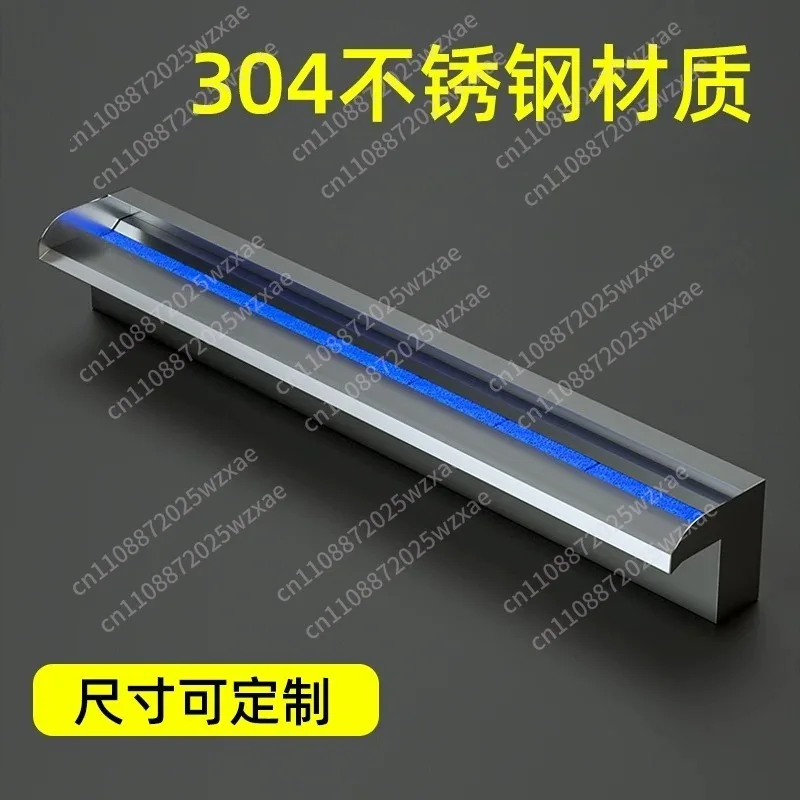 304 stainless steel water curtain, flowing water wall, fountain rain waterfall, suitable for hotel shopping mall decoration