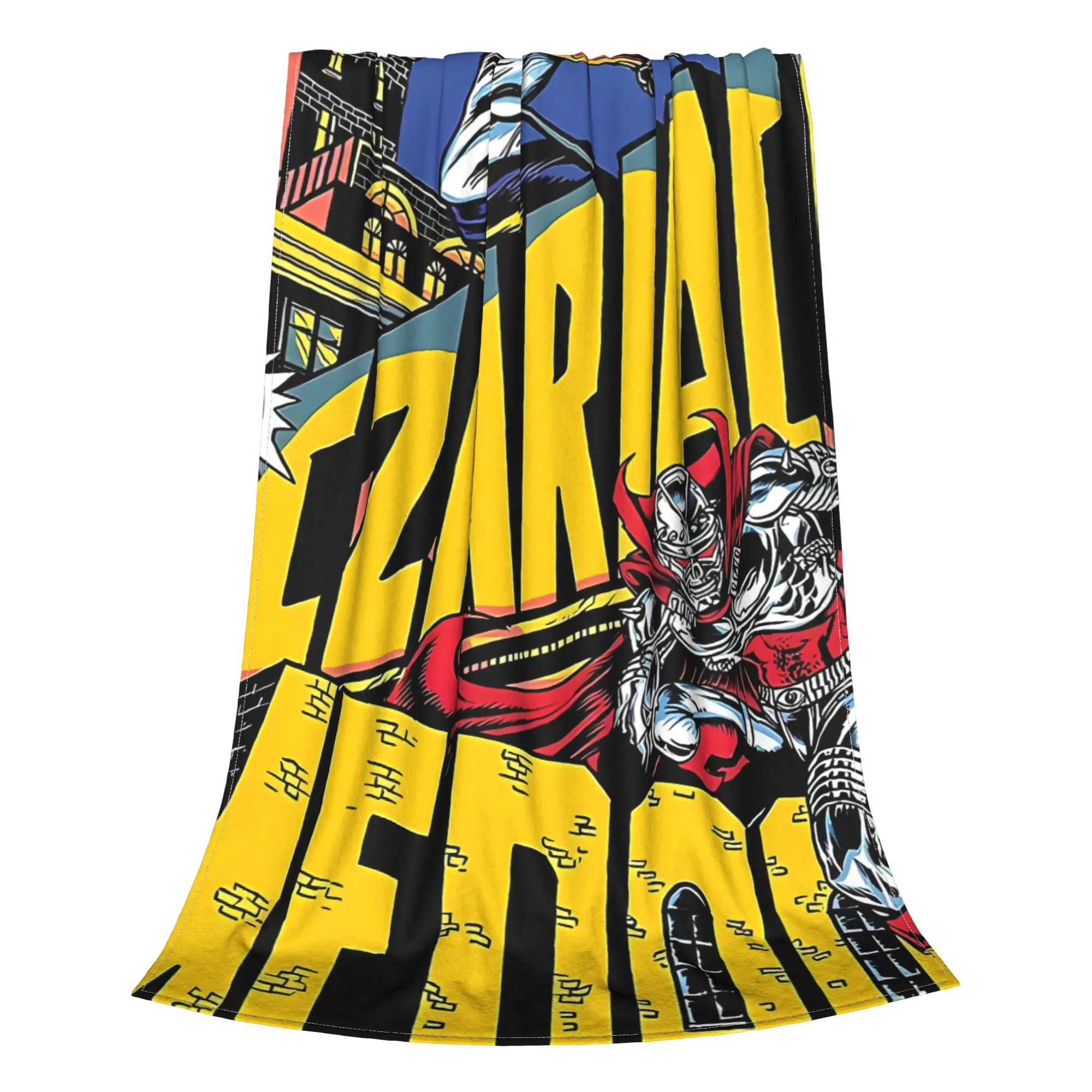 1PC Home Cutecore Comics Group Czarface Band Blanket Super Cosy Plush Home Living Room Sofa Halloween