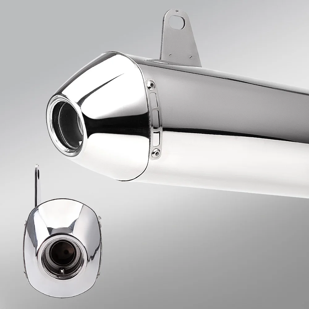 For YZ250F WR250F YZ250FX YZ250 XXF250 2019-2026 Motorcycle Exhaust Full System Stainless Steel Mirror Slip-On Kit Moto Parts