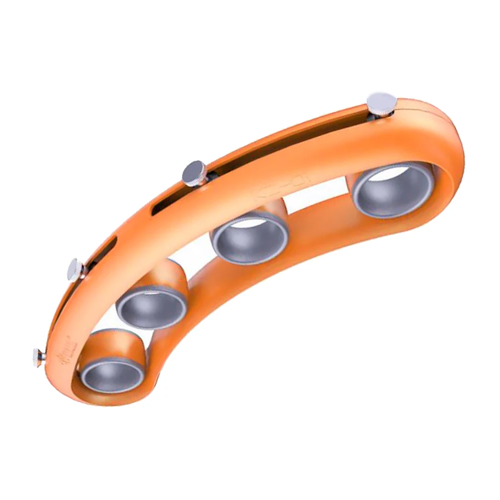 

1pc Finger Expansion Trainer Extension Exerciser Orange Grip Strength Tool for Guitar Ukulele Piano Hand Stretching for Musical