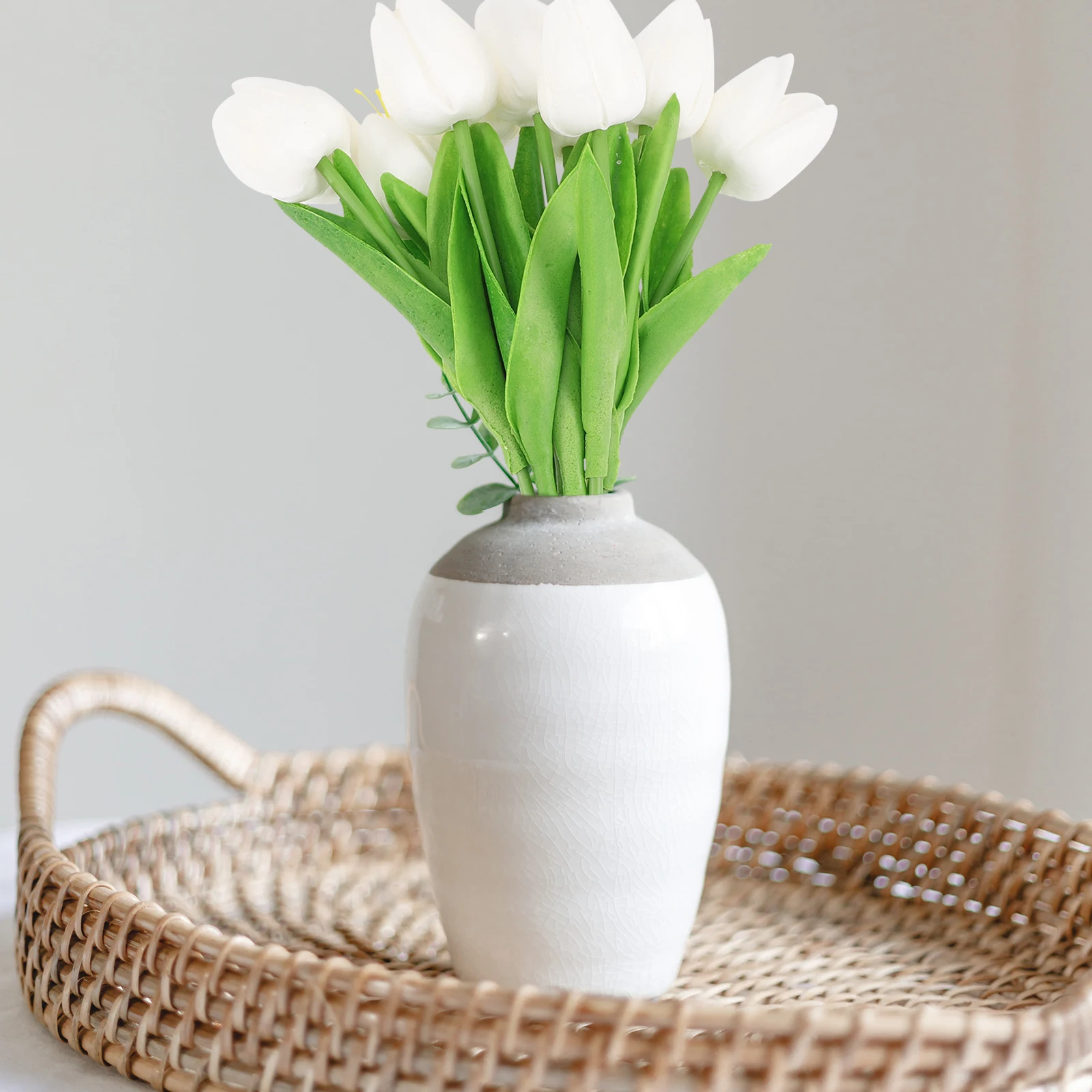 

10 Pcs Simulation Tulip Artificial Decorations Fake Flowers Tulips Real Looking Small