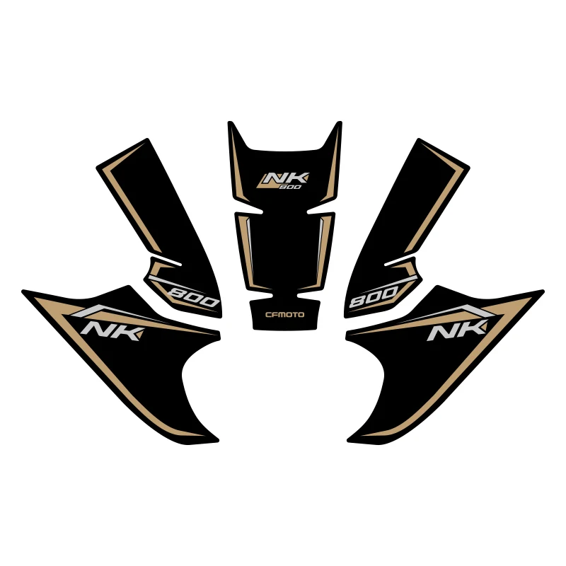 

Used For CFMOTO 800NK Motorcycle Accessories Gas Tank Pad Anti Slip Decoration Decals Kits Of Bike Fuel Tank Protection Stickers