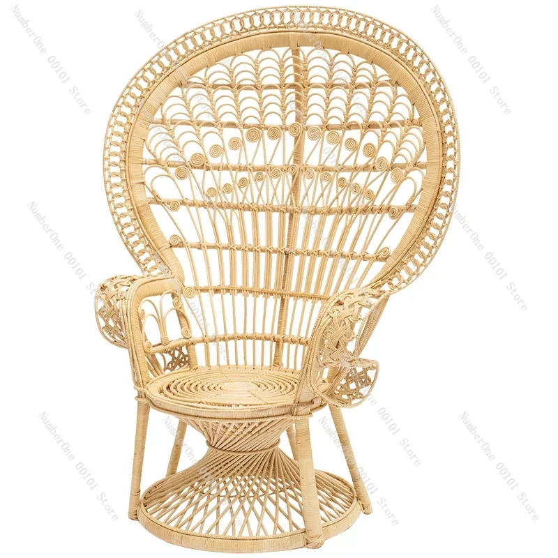 Factory garden chairs chair rattan outdoor patio hanging swing egg with stand peacock chair