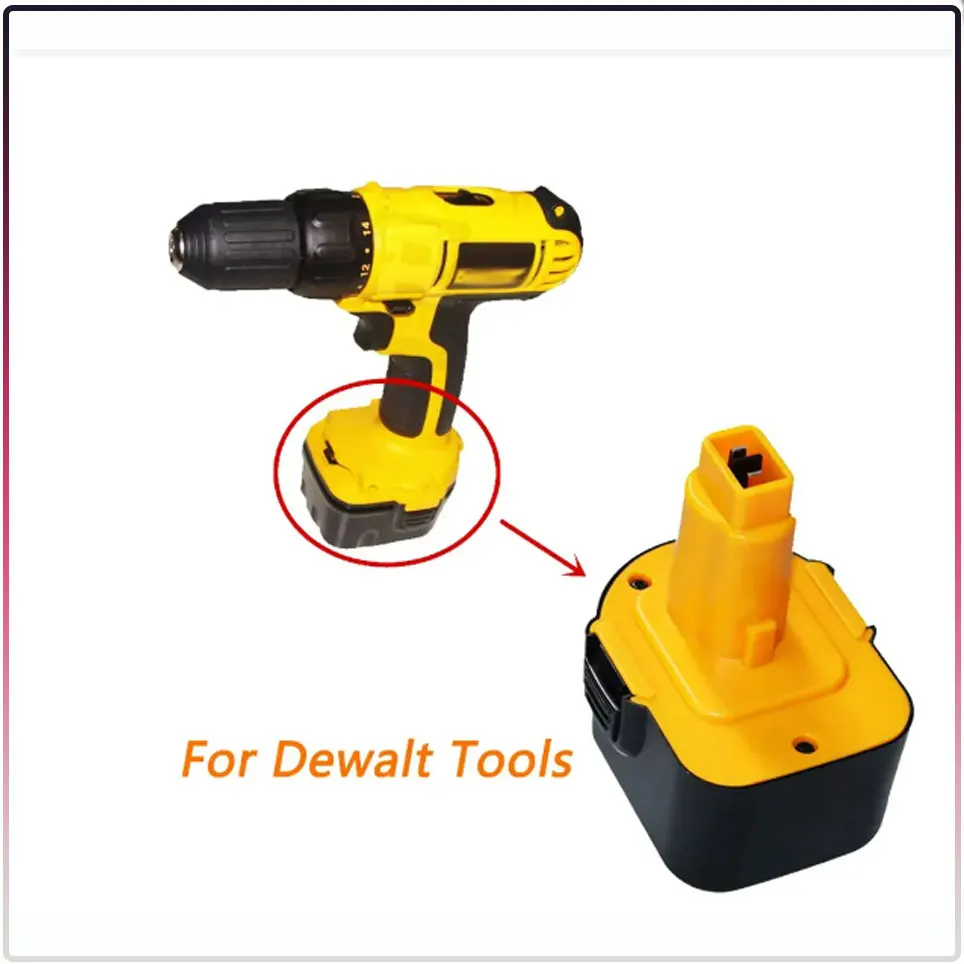 Imagem -02 - Bateria para Ferramentas Elétricas sem Fio para Dewalt 12 v 4.8ah Dc9071 Dw9072 Dw9071 De9074 De9037 De9071 De9072 De9075