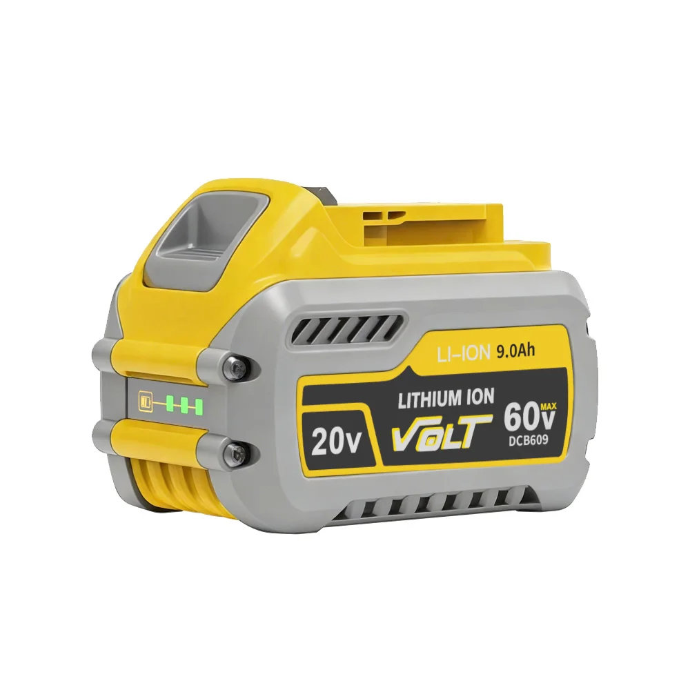 20V/60V 9000mAh voor DeWalt DCB609 accu MAX vervangende Li-ion accu voor DeWalt DCB609 DCB547-XJ DCB606 DCB201 gereedschapsaccu