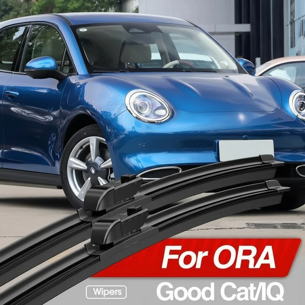 

For Great Wall ORA Good Cat IQ 2018-2023 Front Windshield Wiper Blades 2pcs Windscreen Window Accessories 2019 2020 2021 2022