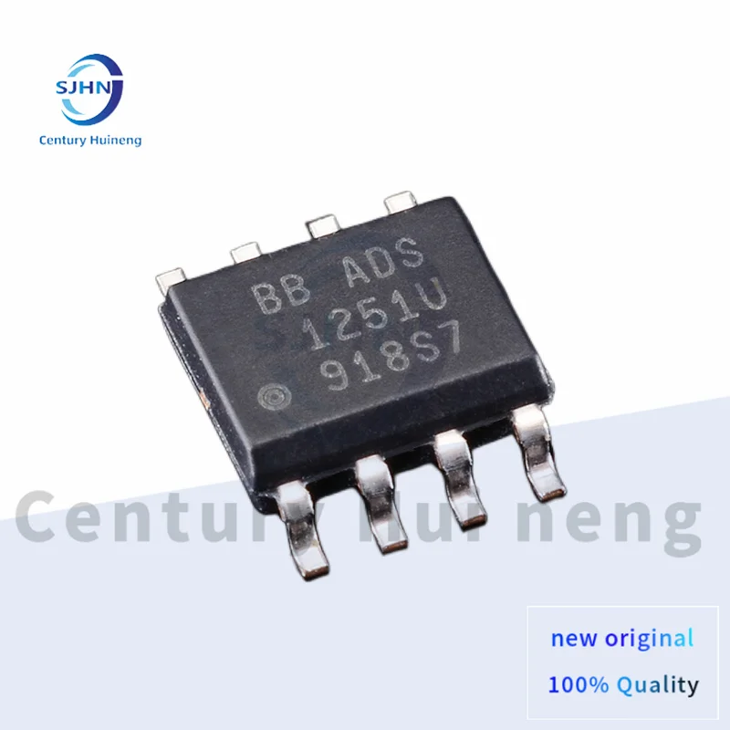 1PCS New Original ADS1251U ADS1252U ADS1251 ADS1252 Analog to Digital Converter SOP8