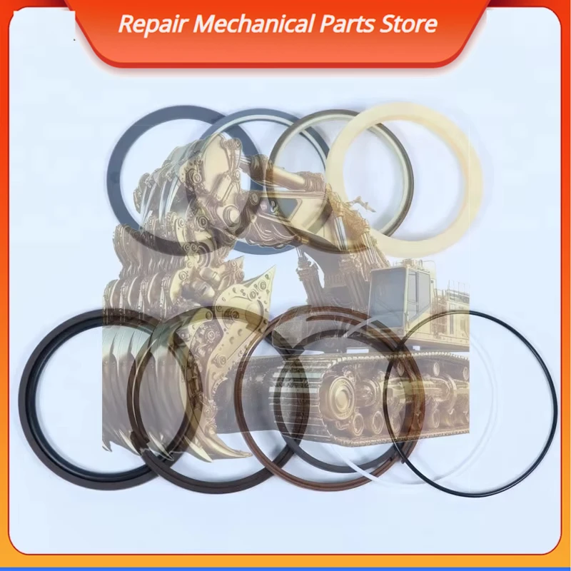 

Для комплекта уплотнений цилиндра рычага экскаватора E200b