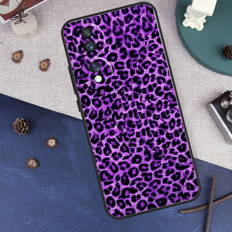 Leopard Print For Huawei Honor Magic 5 Lite X8 X9a 50 70 P40 P20 P30 Pro P50 Nova 9 5T P Smart 2021 Case