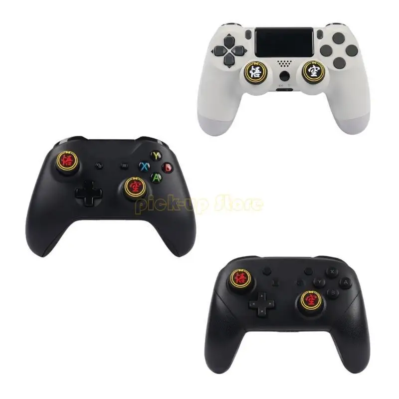 Q5WA Game Controller Joystick Caps Печатных китайских иероглиф