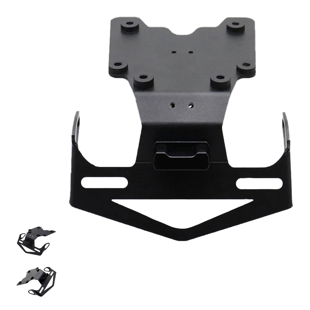 Motorcycle Rear License Plate Holder Bracket with Light Tail Tidy Fender Eliminator For Yamaha Tenere 700 XT700Z 2019-2013 Parts image 2