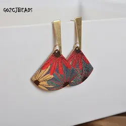 Pendientes bohemios de Metal para mujer, aretes Punk de estilo étnico, pendientes largos irregulares, joyería Sexy para niñas, moda