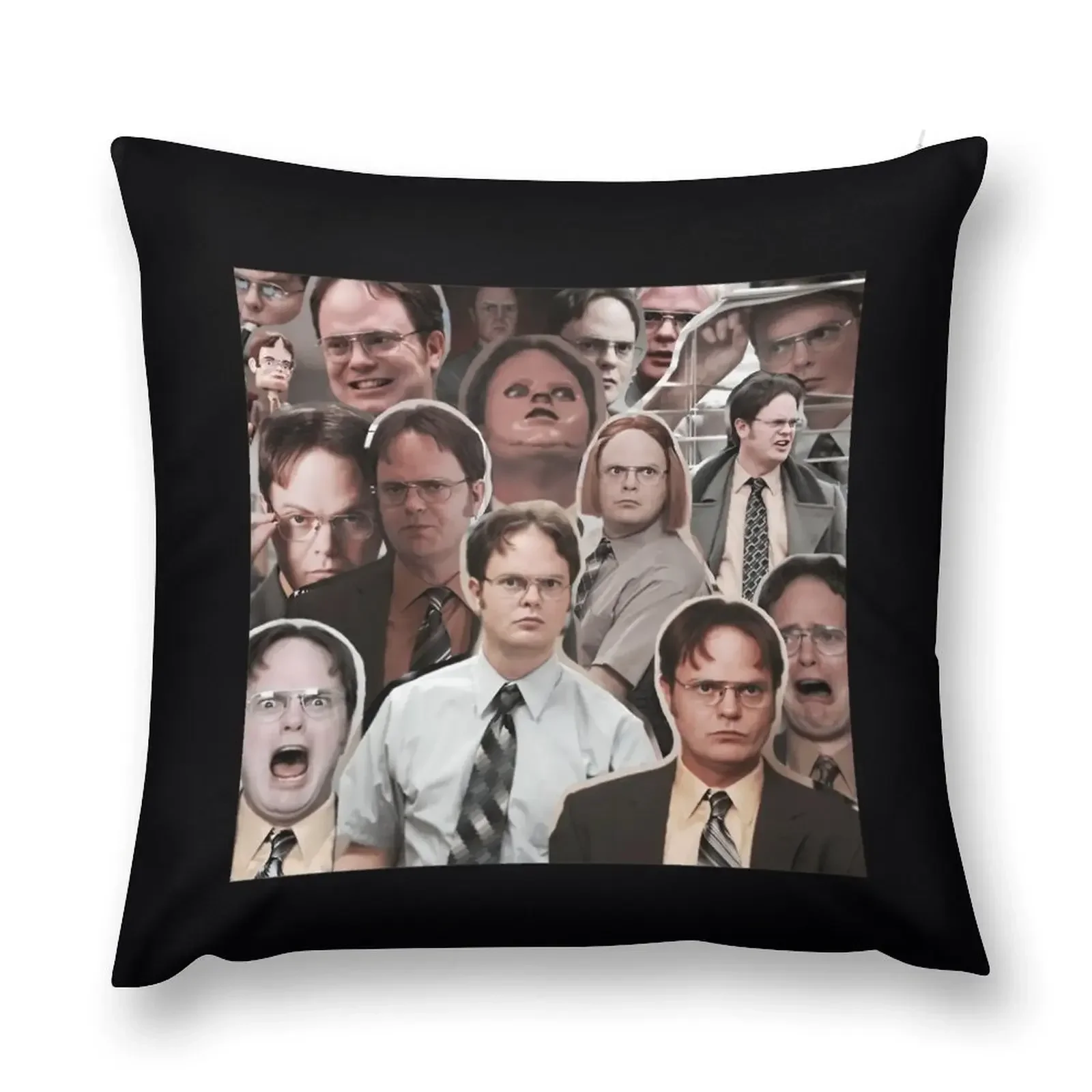 Dwight Schrute - The Office Throw Pillow anime girl Decorative Cover For Living Room pillow