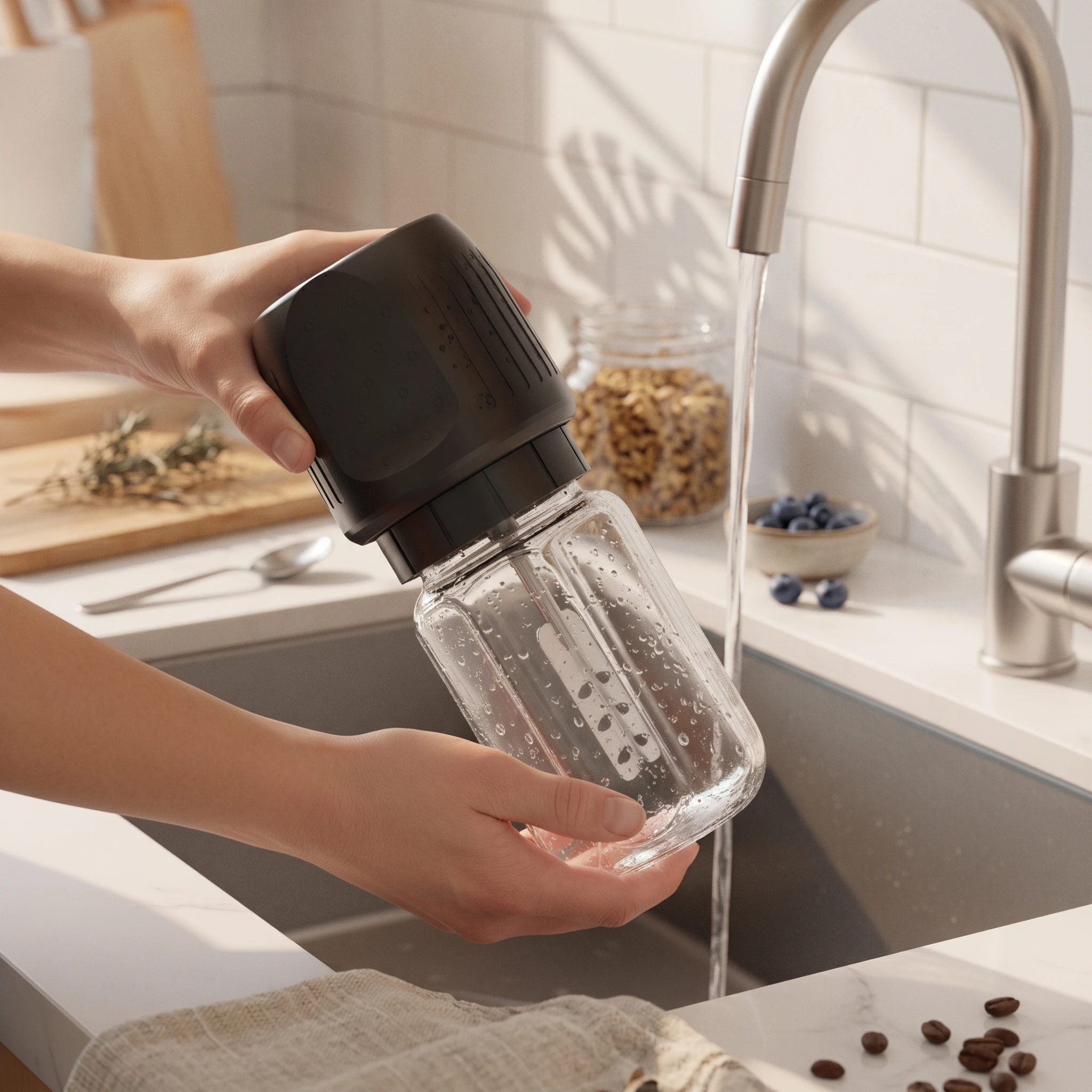 Electric Butter Churn Countertop Electric Butter Maker Kitchen Appliance Food-Grade Clear for Home Cooks