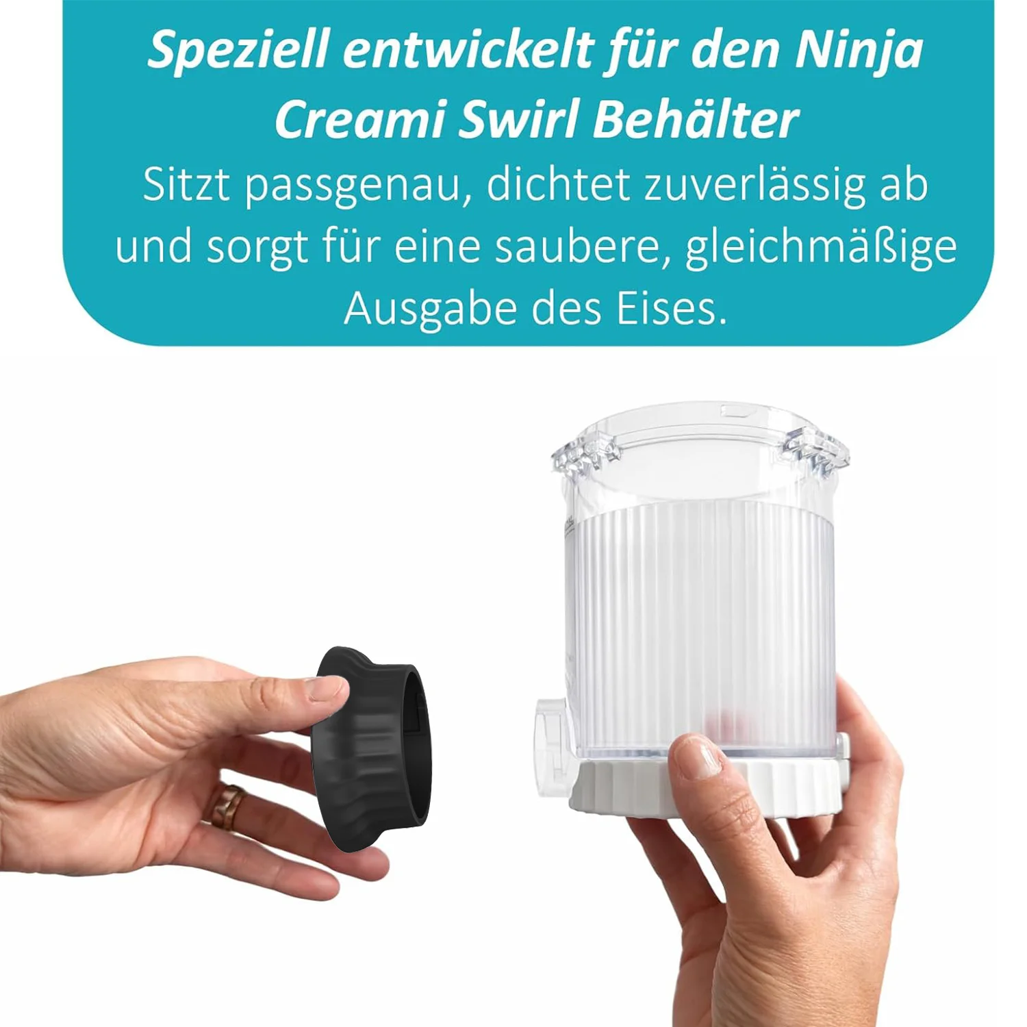 701 Eismaschinen-Düsenaufsatz Ersatzteil Passend für Ninja NC700 NC701 Eismaschine Silikon-Extrusionsform – Detail 3