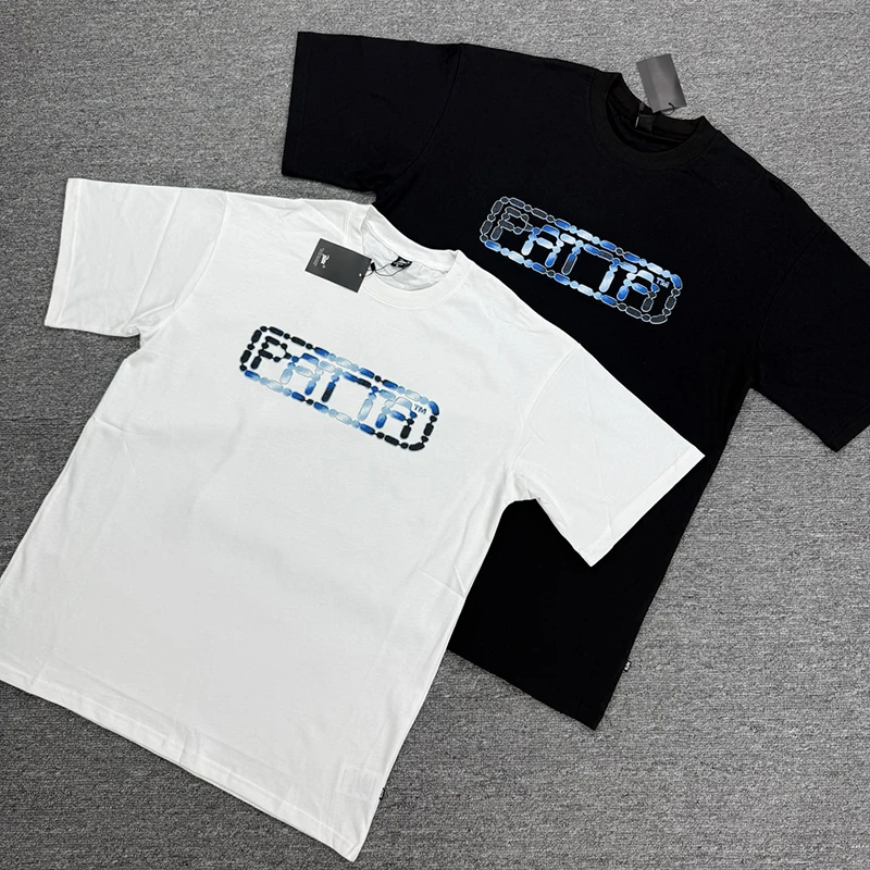 European American Men's Patta Loose Casual T-shirt Daily Breathable Light Logo Print PATTA Short Sleeve T Shirts