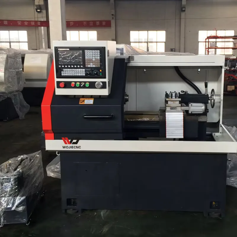 Mesin bubut Cnc Mini presisi tinggi dengan Chuck