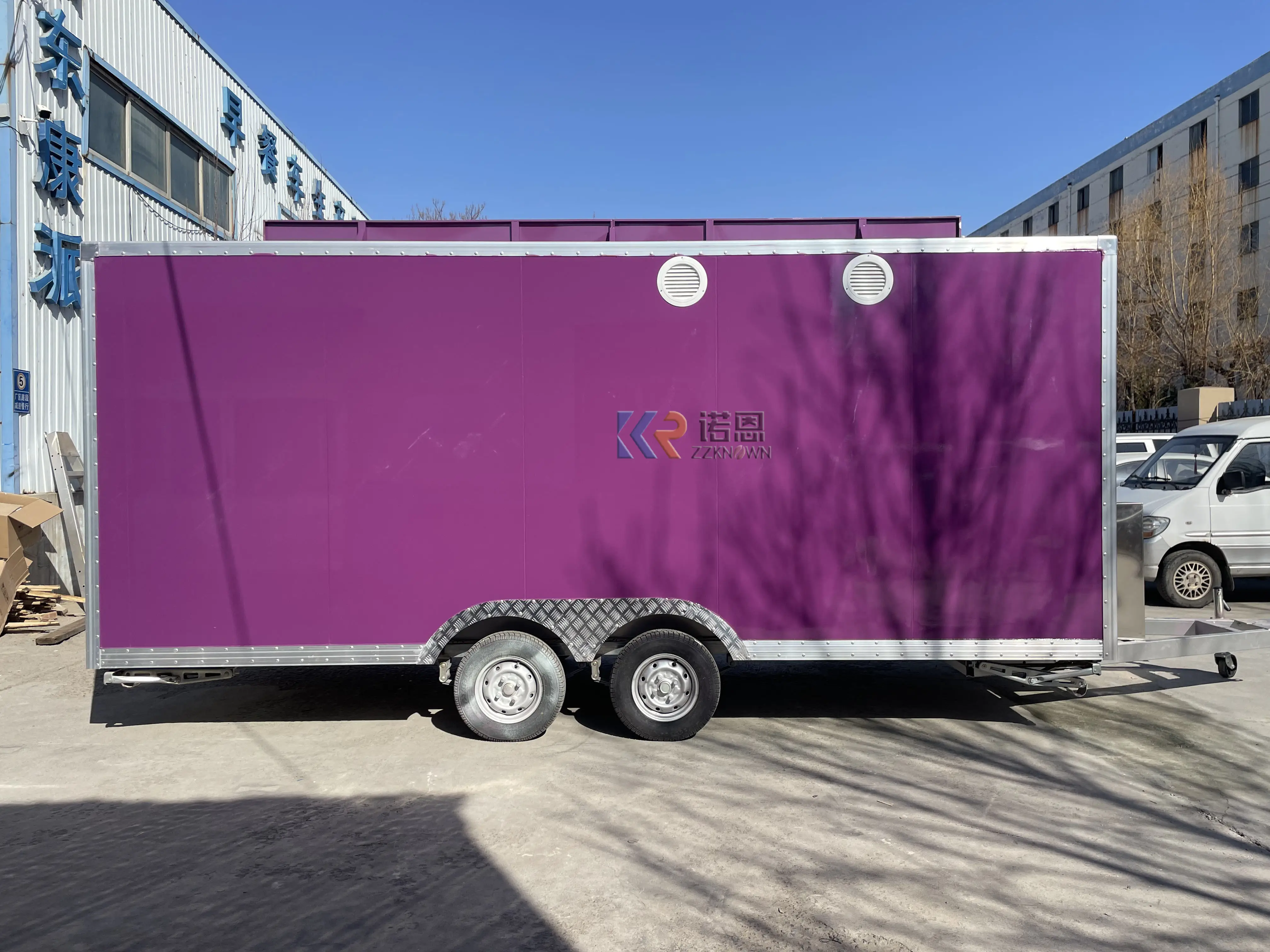 Rimorchio Mobile all'aperto dell'alimento del rimorchio degli alimenti a rapida preparazione del caffè Mobile all'ingrosso da vendere