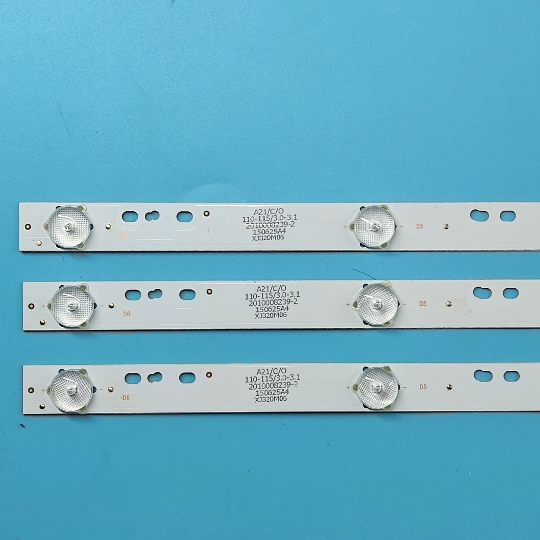 LED Backlight bar strip For BBK 32LEM-1031/TS2C 32LEX-5007/T2C 32LEX-5037/T2C HS320M02 XJ320M06 XJ32D06-ZC14F-07 303XJ320034