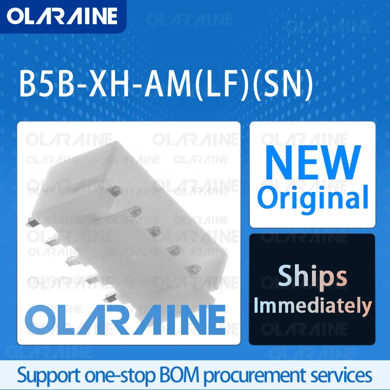 

50/200/500Pcs B5B-XH-AM(LF)(SN) 100% brand new and original IC chip Connector headers and wire housings 5 Position