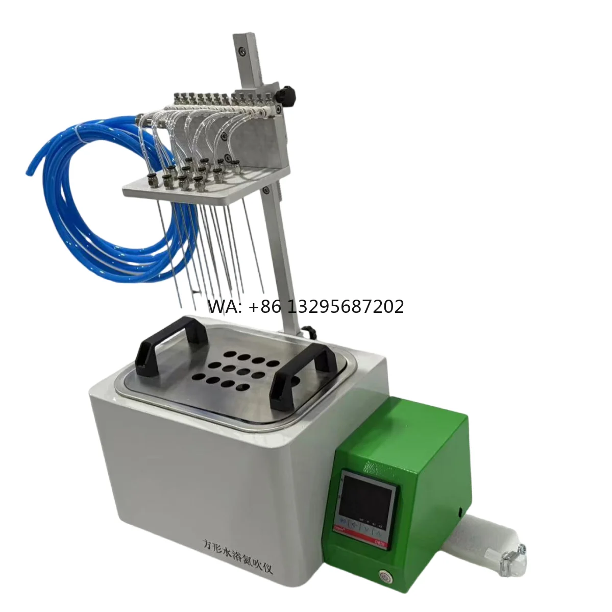 

LOOBO LB-951 Square Water Bath Nitrogen Evaporator & Purge Instrument for Sample Concentration and Nitrogen Drying