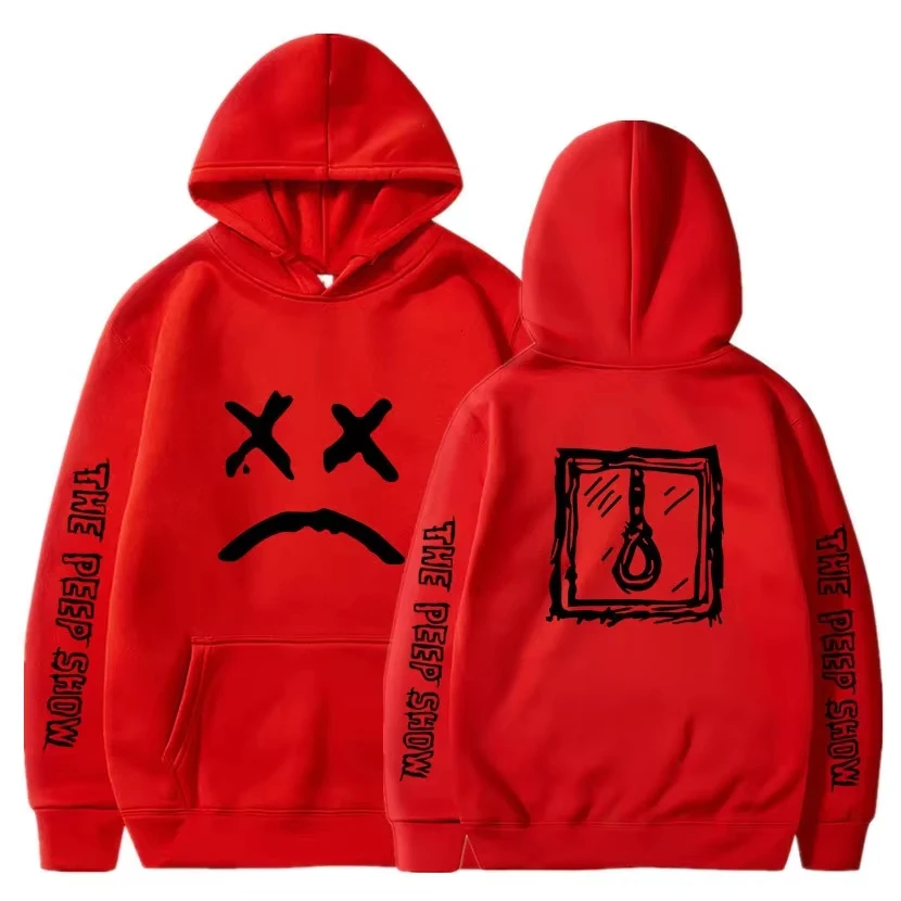 

Fall New Hip Hop Lil Peep Hoodie Hellboy Men Women Hooded Pullover Unisex Sudaderas Crybaby Oversized Street Hoodie Sweatshirt