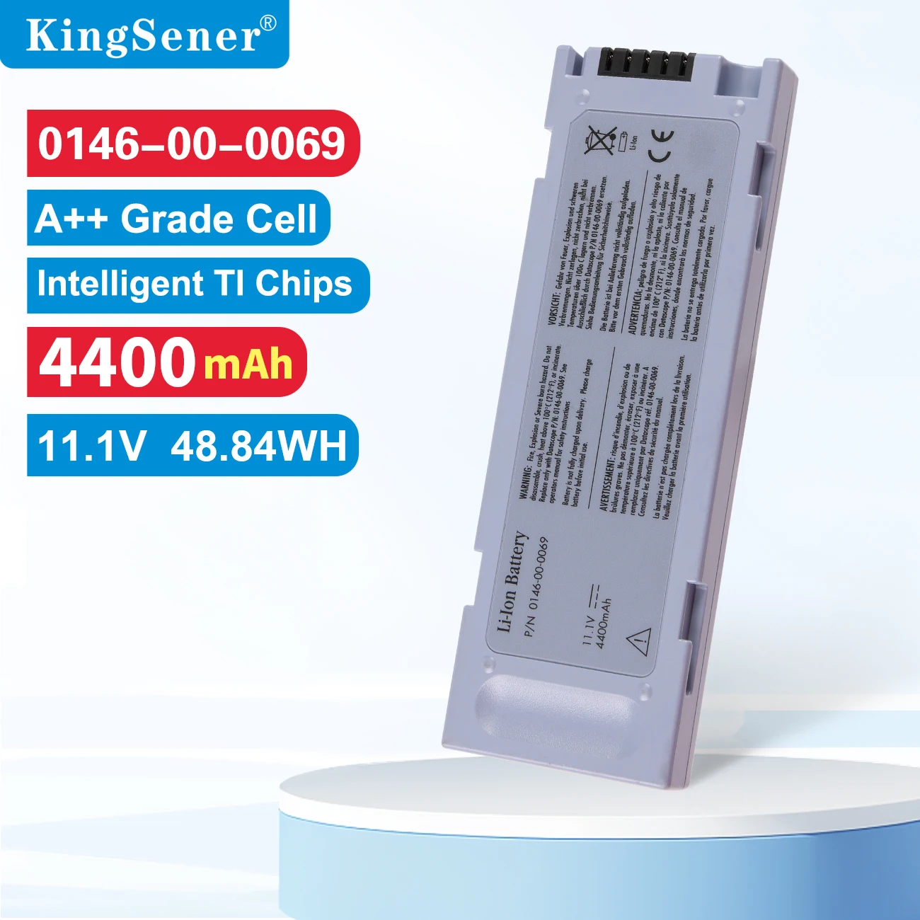 

Литий-ионный аккумулятор 0146-00-0069 0146-00-0099 для Mindray Accutorr V, Accutorr Plus, PM7000, PM8000, PM9000, DPM3, DPM4, DPM5, M05-010001-06