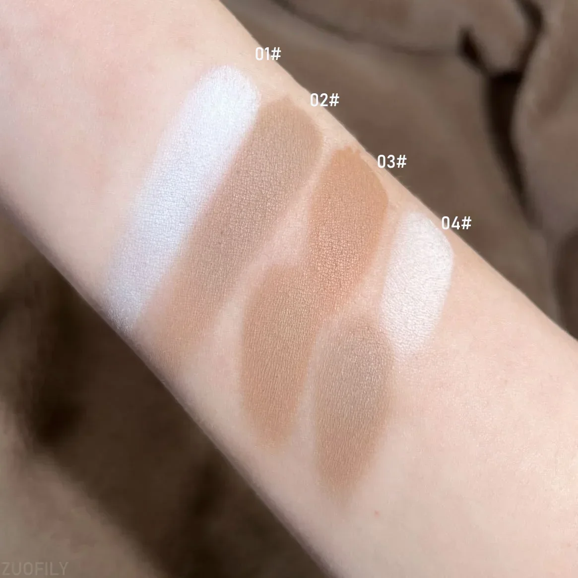 ثلاثي الأبعاد الطبيعية التشذيب لوحة إصلاح تسليط الضوء على ماكياج الوجه مسحوق مستحضرات التجميل مقاوم للماء كونتور برونزر لوحة مسحوق