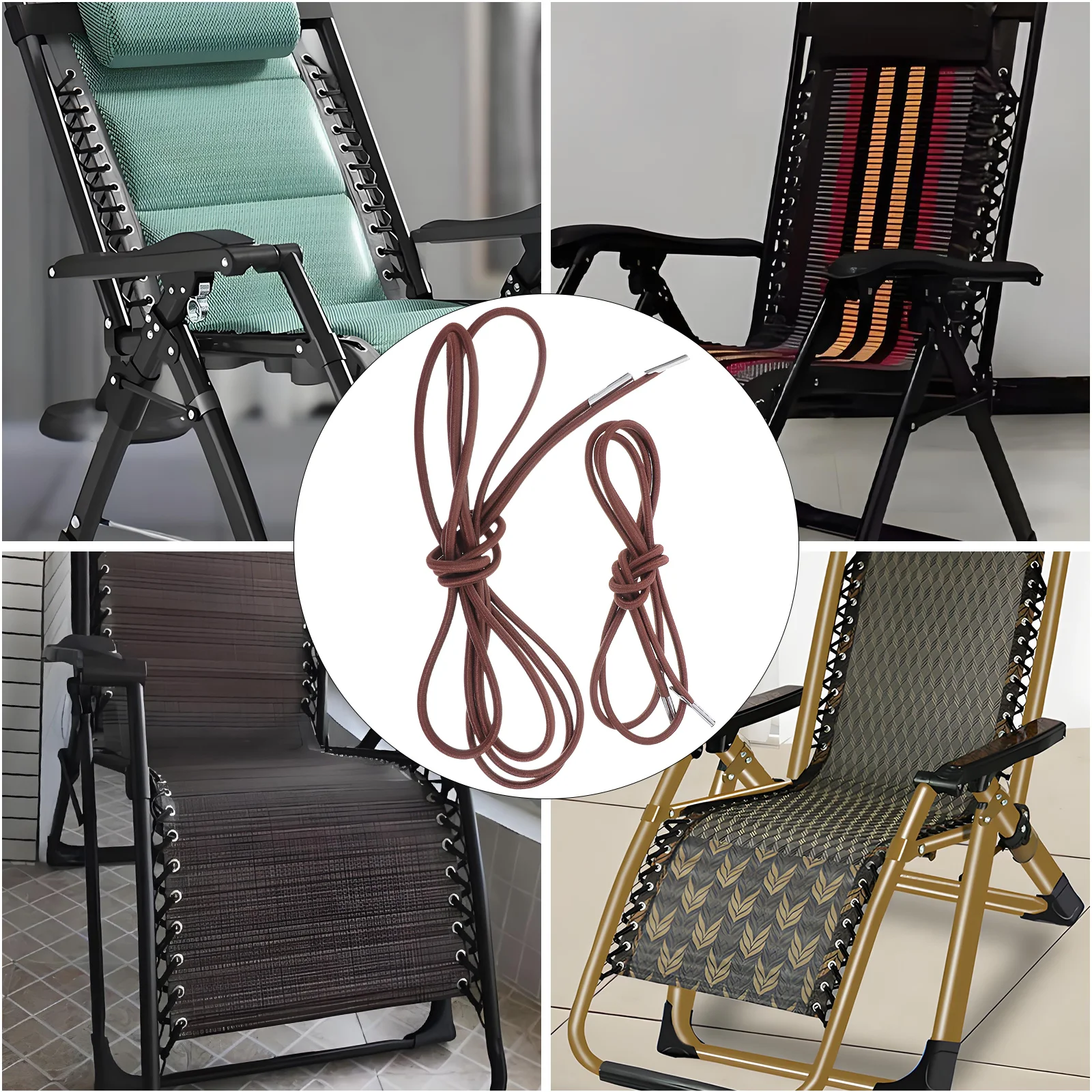 

Chaise Rope Lounge Chair Cord Replacement Chairs Accessory Bungee Cords Component Parts