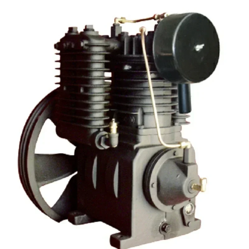 

5.5Hp 12.5bar cylinder piston air compressor spare parts pump air compressor pump head