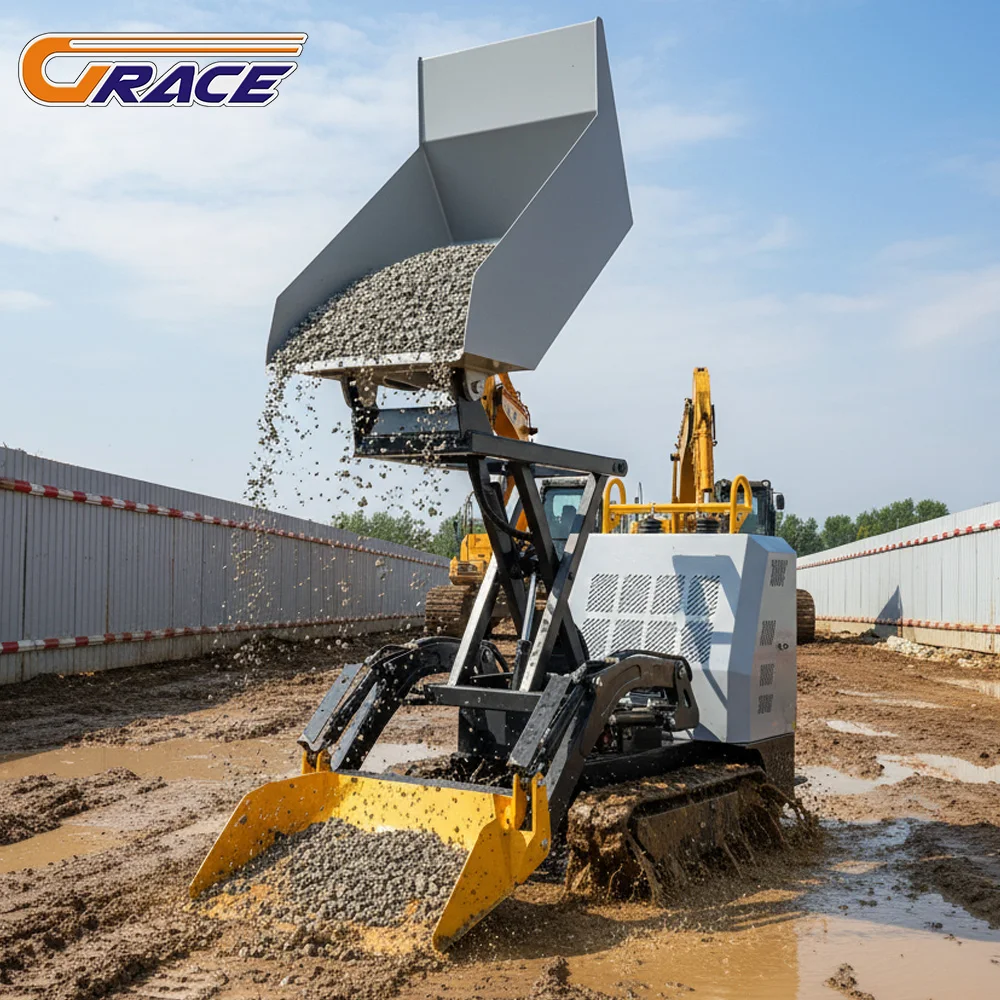 

Настроить мини-самосвал на заводе по индивидуальному заказу 500 кг гусеничный самосвал EURO 5 EPA быстрая доставка высокое качество горячая распродажа