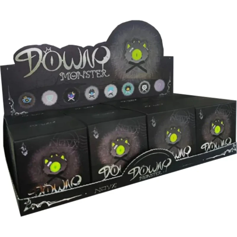 جديد NOVXI DOWNY Little Monsters Series صندوق أعمى رواية عمل الشكل الكرتون نموذج اللعب دمية هدايا للبنين والبنات