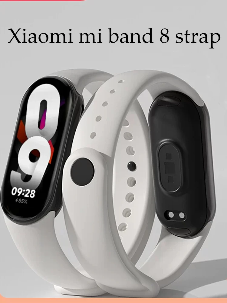 Strap for Xiaomi Mi Band 8 9 global version NFC Bracelet Accessories Silicone Wristband watchband pulseira correa MiBand 8 strap